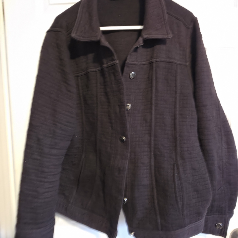 4/$67 Deal! Isaac Mizrahi Women's Black Jacket